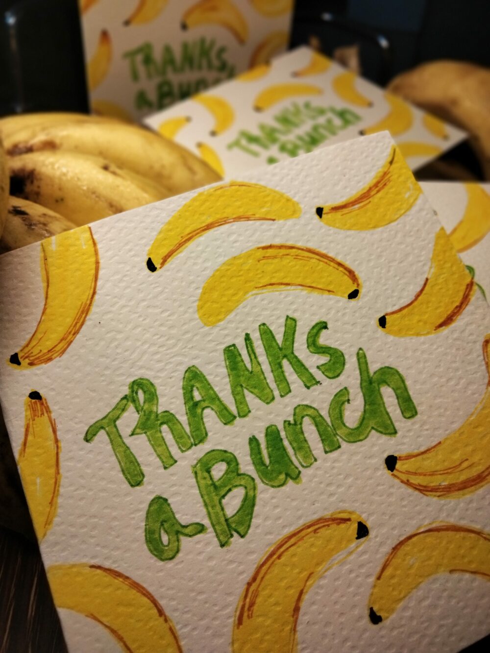 Thanks a Bunch! - A Peel-fectly Sweet Handmade Card