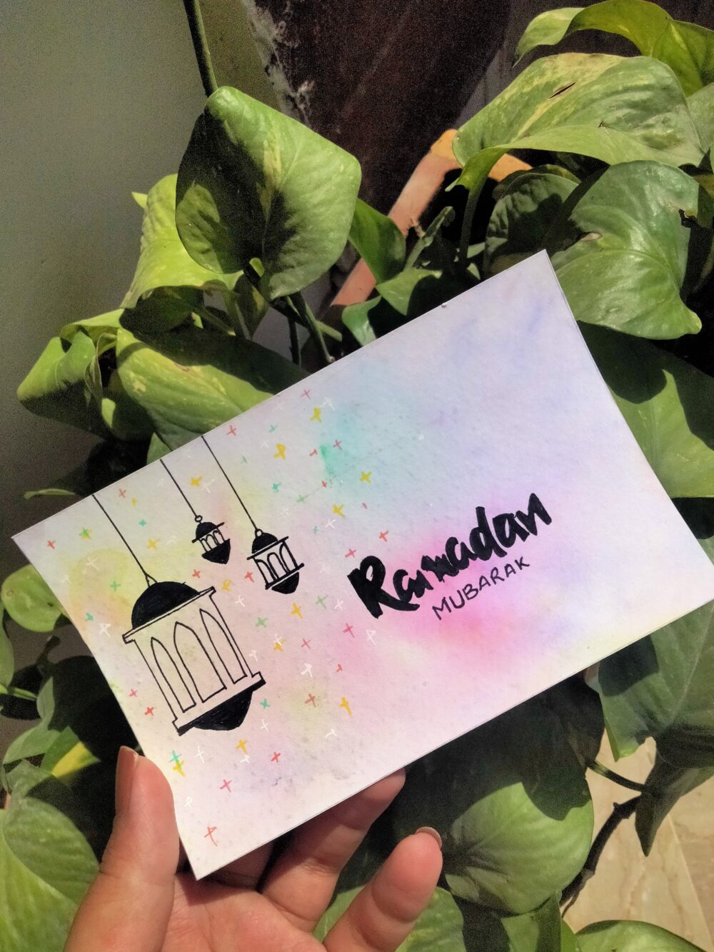 Ramadan Mubarak: A Night of Stars (Handmade)