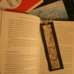 Burned Newspaper with Tassel (Handmade)